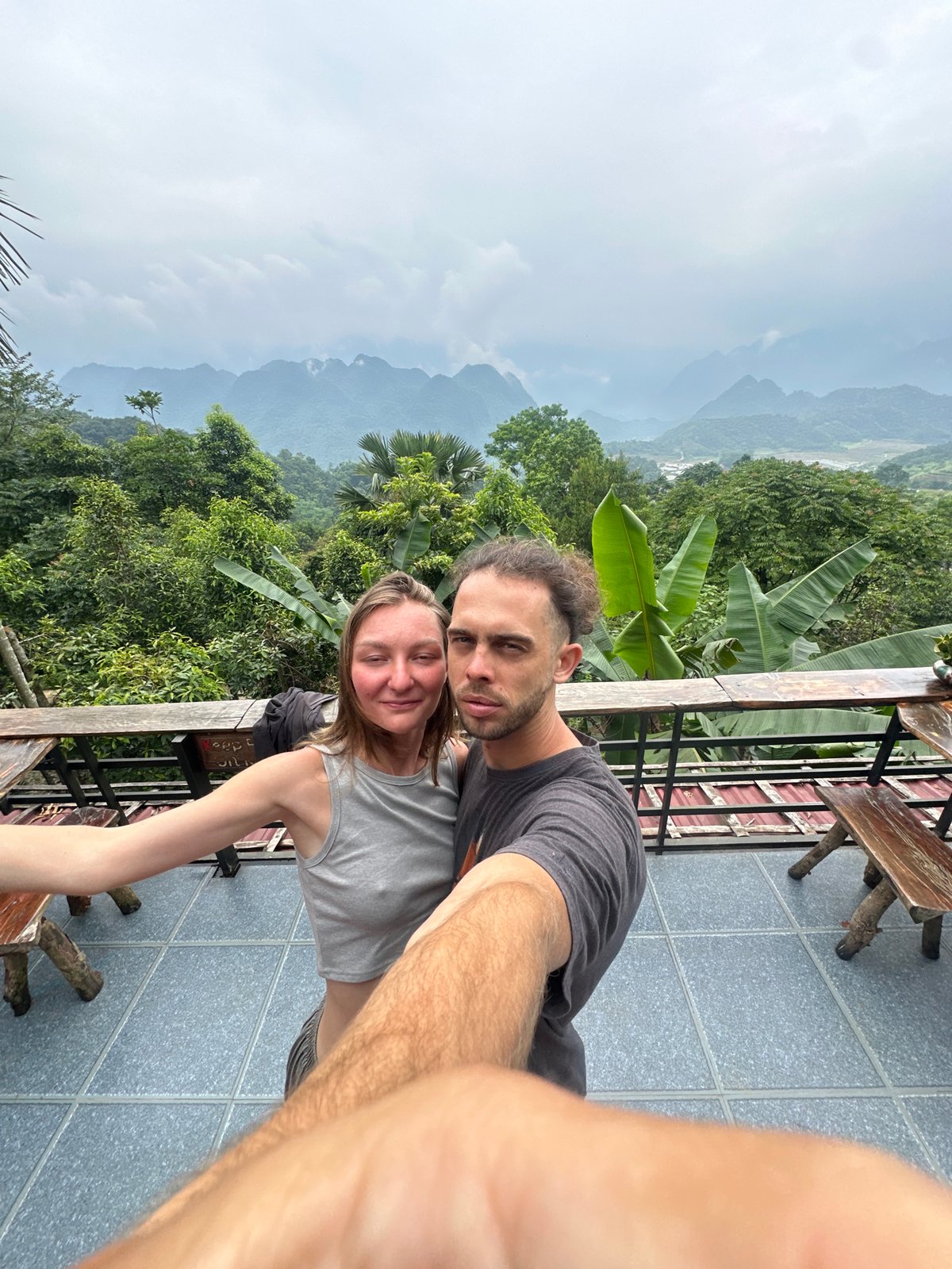 Morning Tourism and Art Activity in Vietnamese Mountain Commune