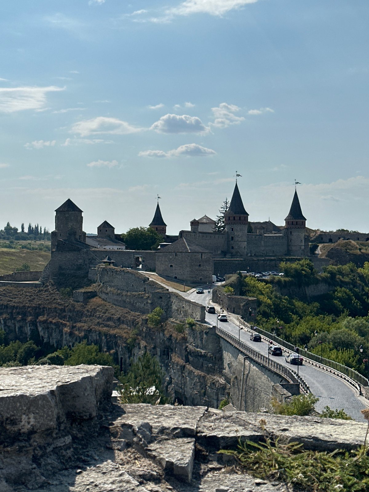 Kamianets-Podilskyi Castle covered from every angle