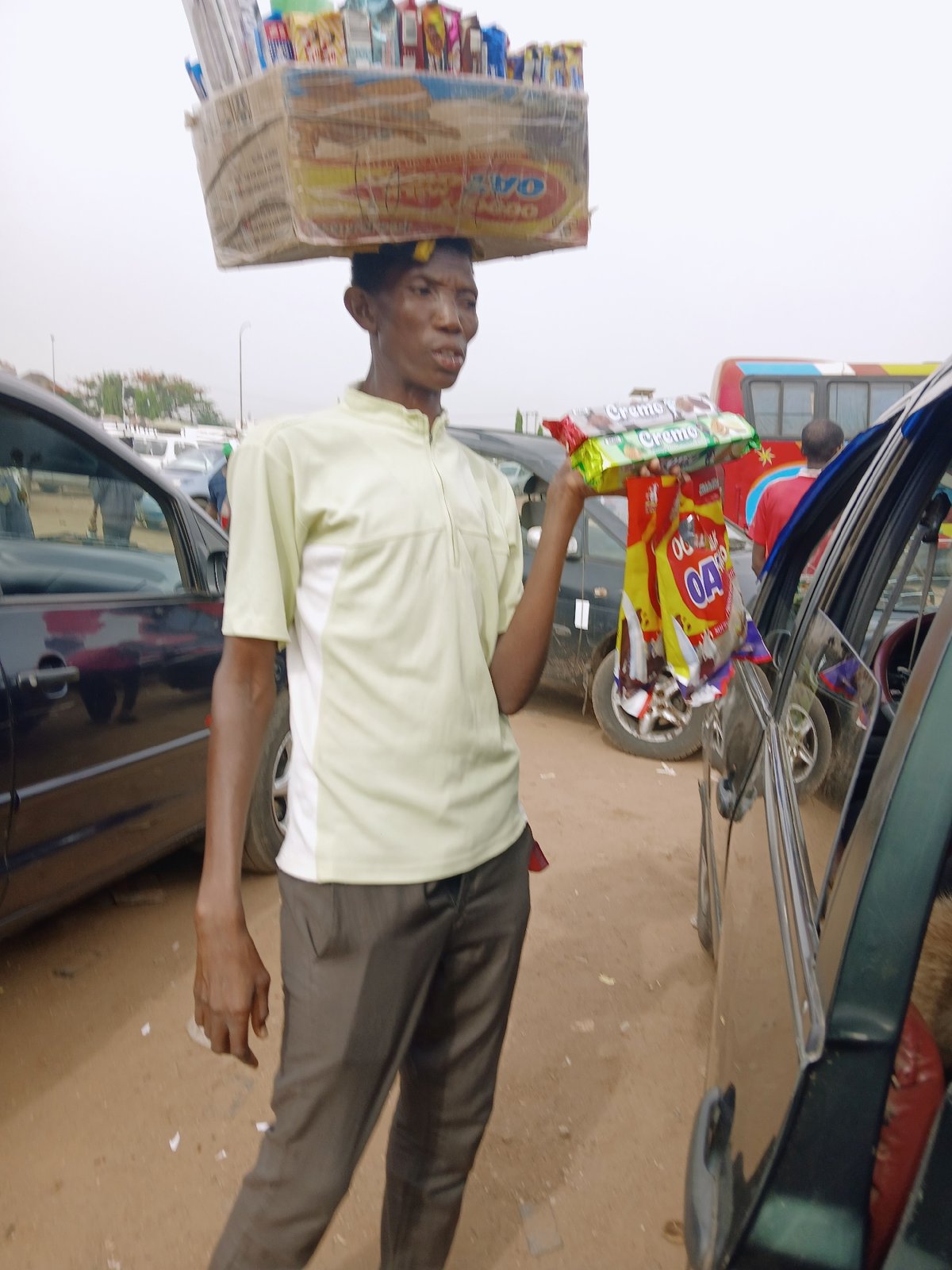 Morning commerce unfolds at Nyanya market, Nigeria