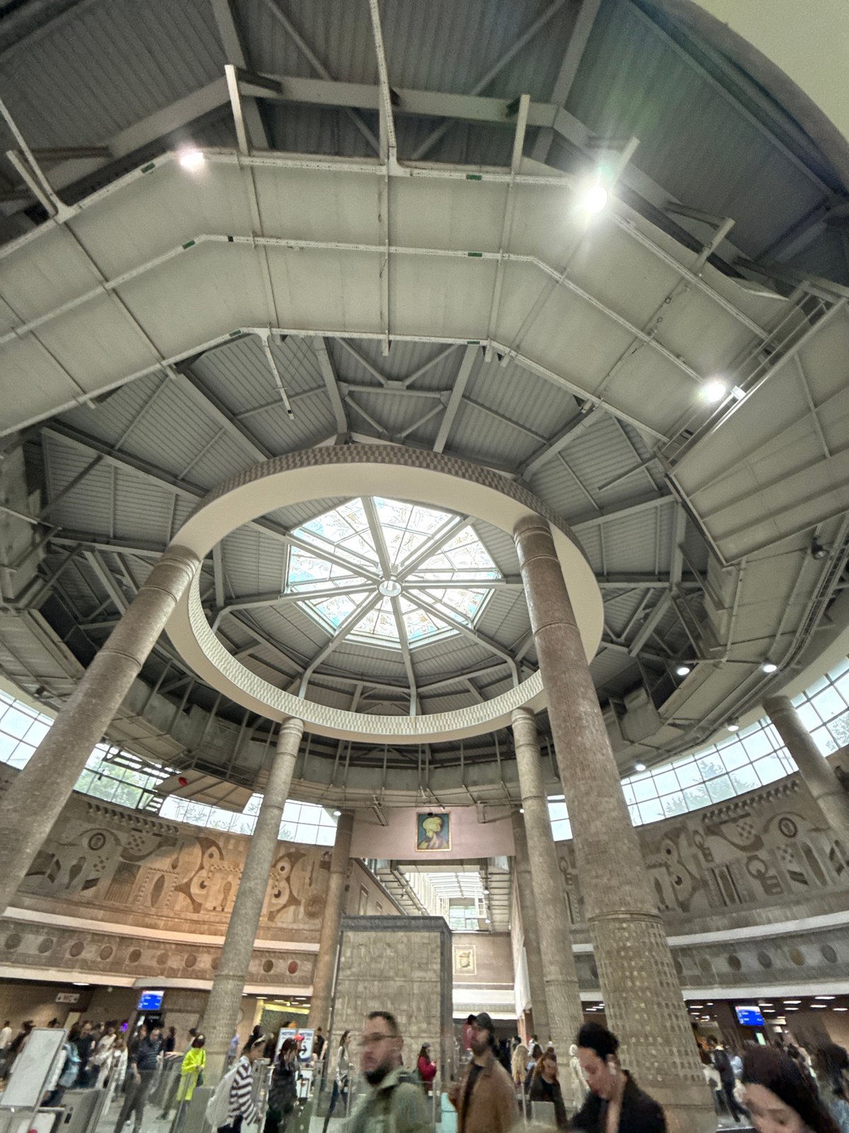 Witness documents ceiling architecture at Istanbul Archaeological Museums