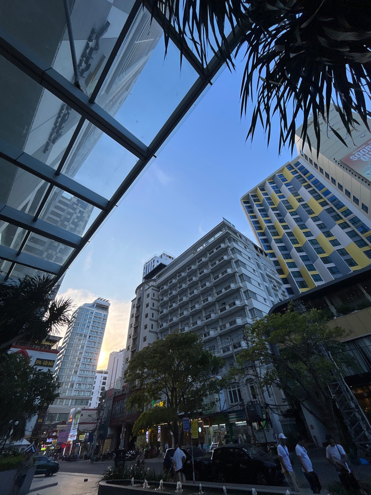 Urban architecture and hotel interior documented in Nha Trang