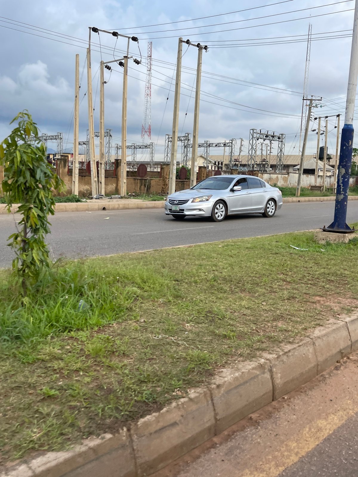 Street conditions and outdoor training near New Stadium, Nigeria