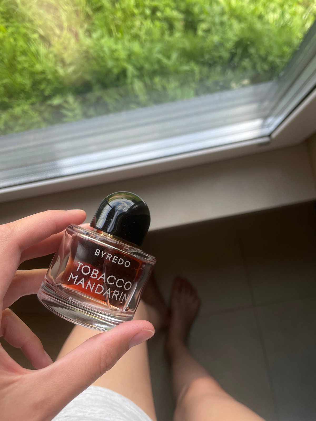 Social media activity documented in Podshivalovo includes perfume display