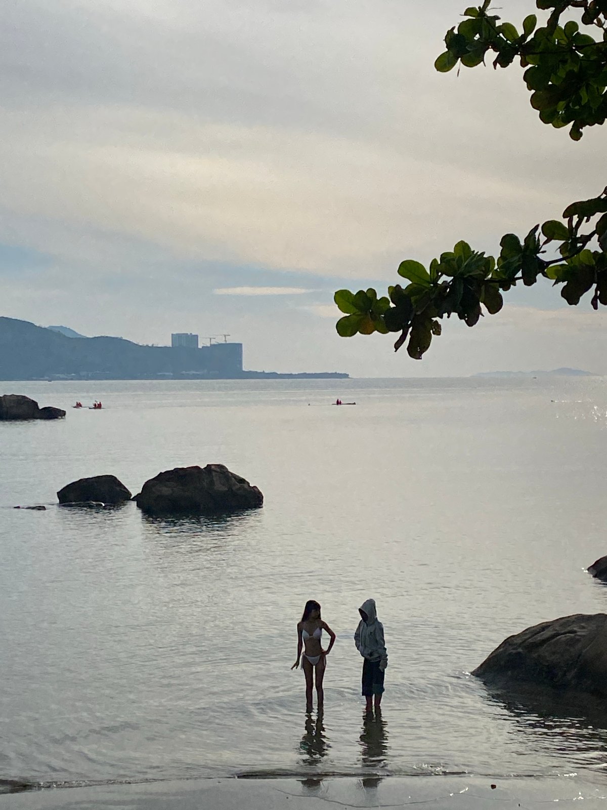 Afternoon beach time on the Nha Trang shoreline
