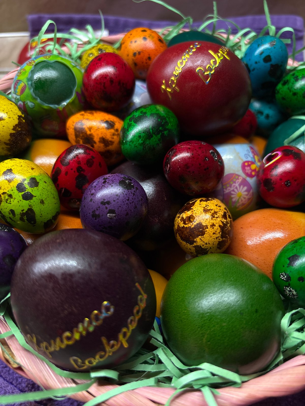 Easter egg dyeing tradition documented in Varna, Bulgaria