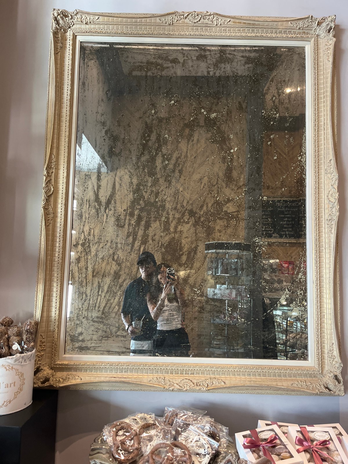 Witness documents artisanal chocolate shop interior in Puebla, Mexico