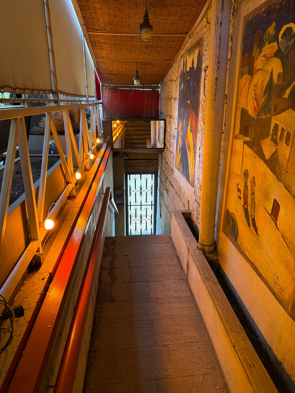 Yerevan architectural spaces and storefronts documented in brief timespan