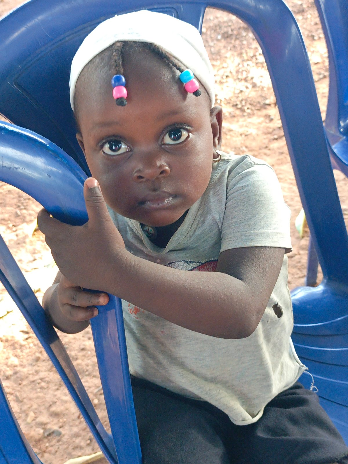 Community celebration with dancing and soccer in Akwanga Nigeria