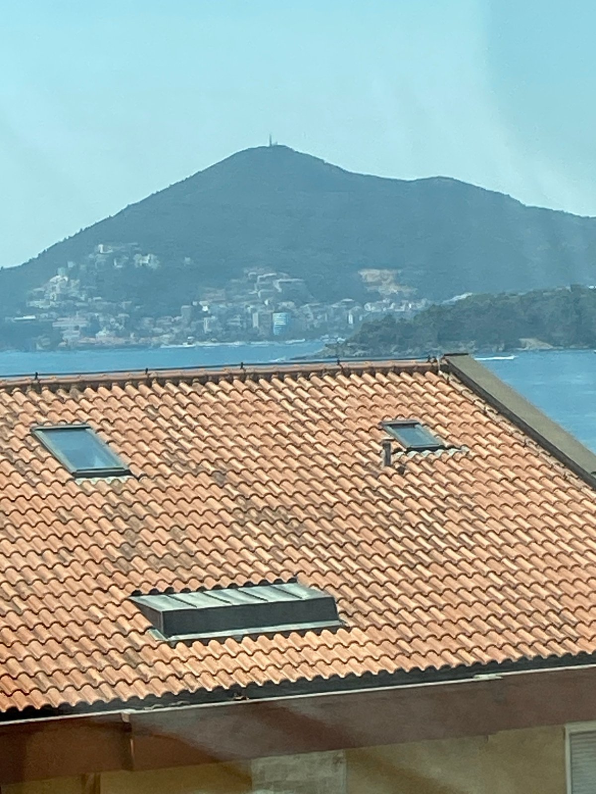 Summer morning on the Adriatic coast, Boreti and Bečići