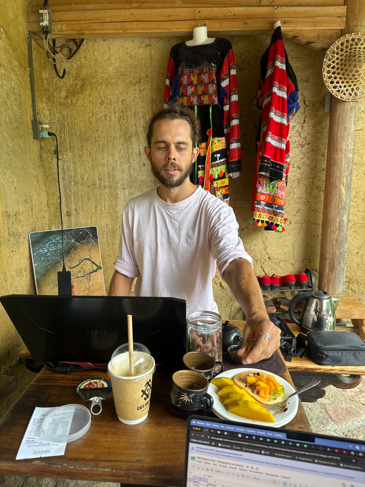 Early morning activity captured in remote Vietnamese commune