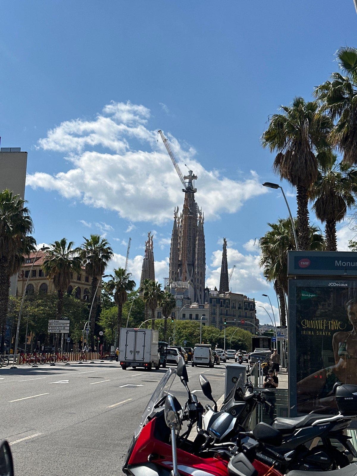 Construction continues at Barcelona's Sagrada Família basilica