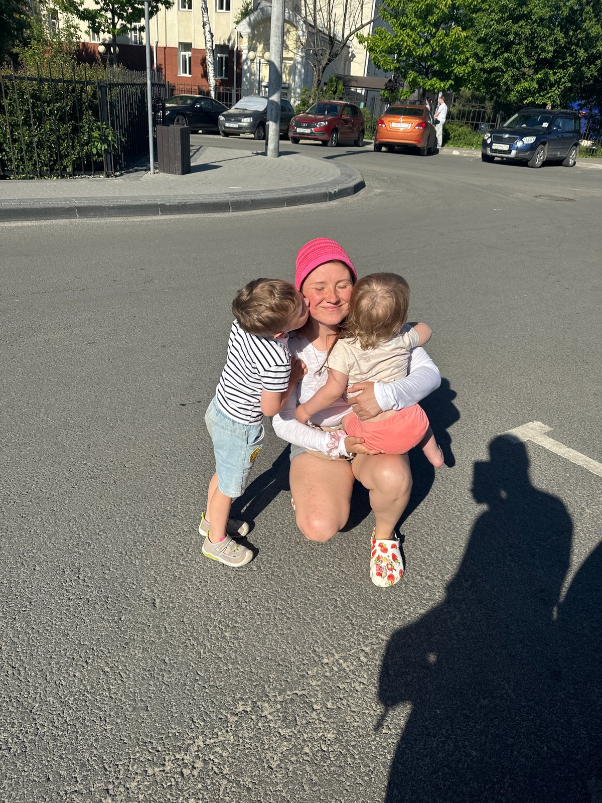Family outing with toddler documented in Nizhny Novgorod