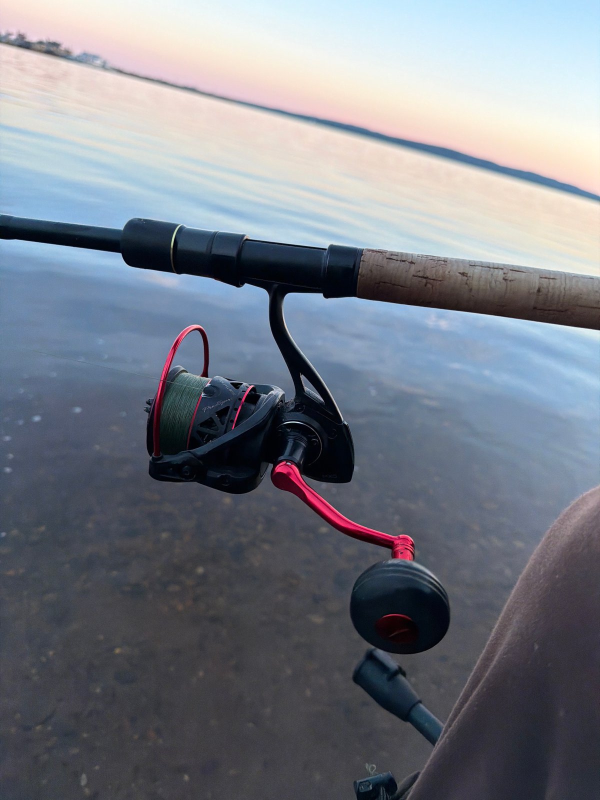 Evening fishing session documented at Kama Reservoir, Chaikovsky Russia