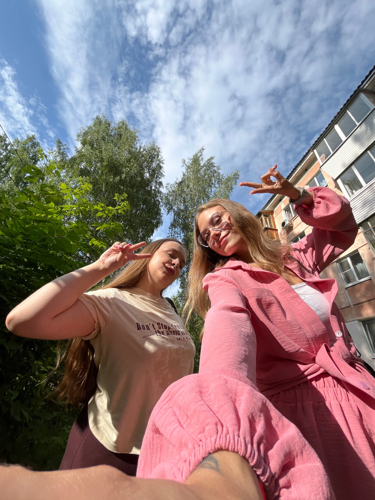 Afternoon at a Chaikovsky amusement park, rides and animals