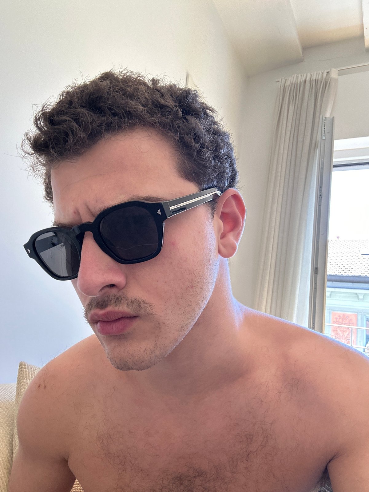 Man photographed inside Milan apartment