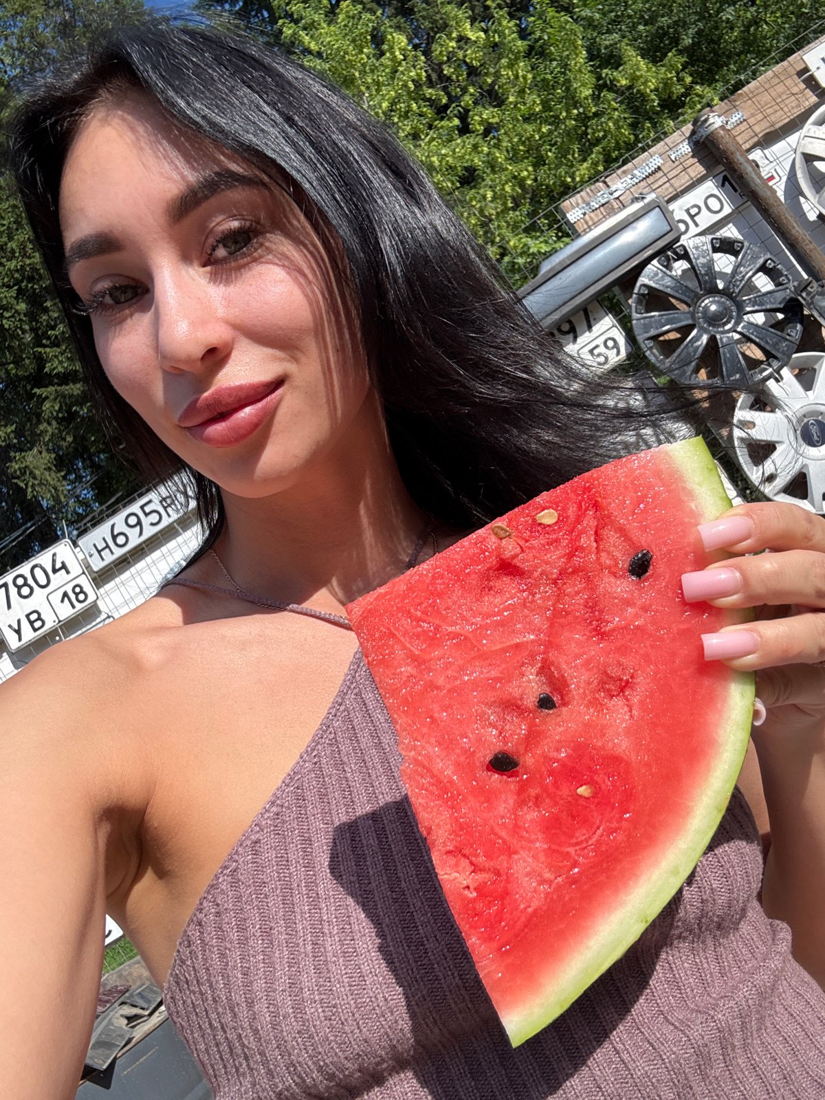 Afternoon hangout in Chaikovsky: watermelon, selfies, and ATV rides
