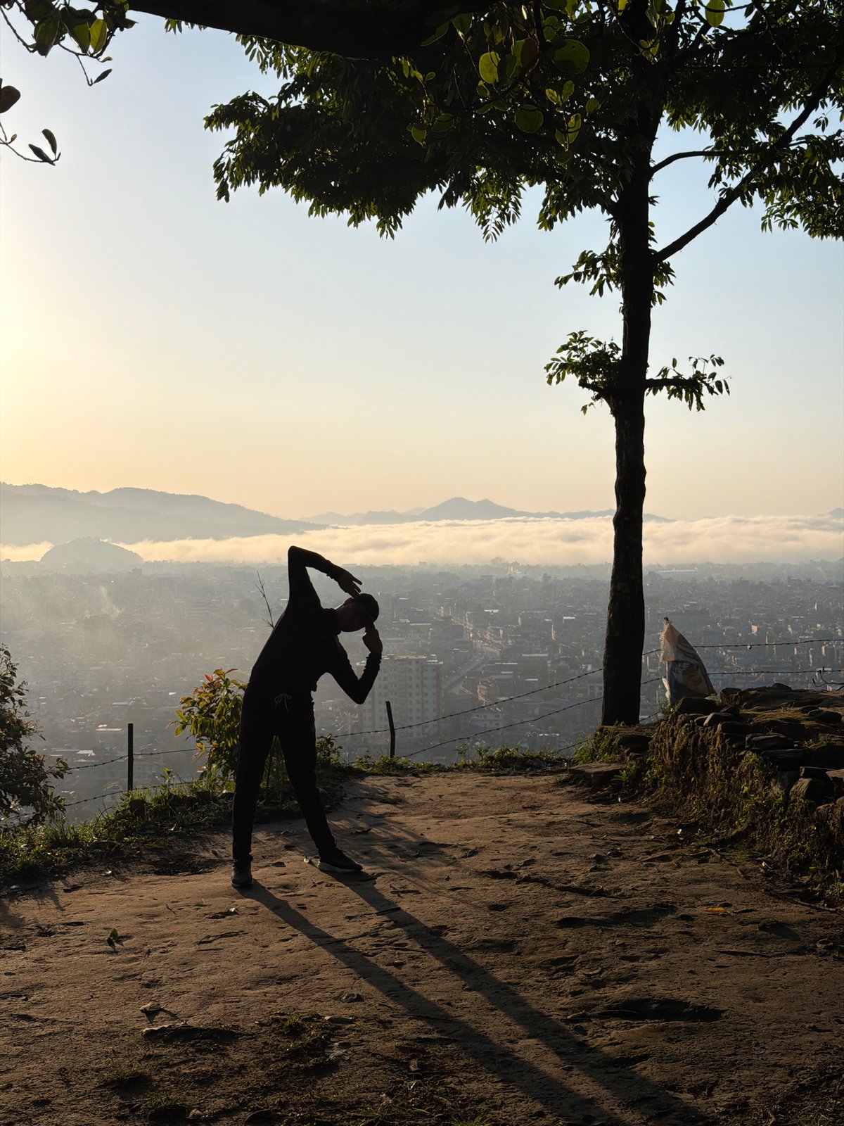 Dawn breaks over Pokhara as witnesses document sunrise