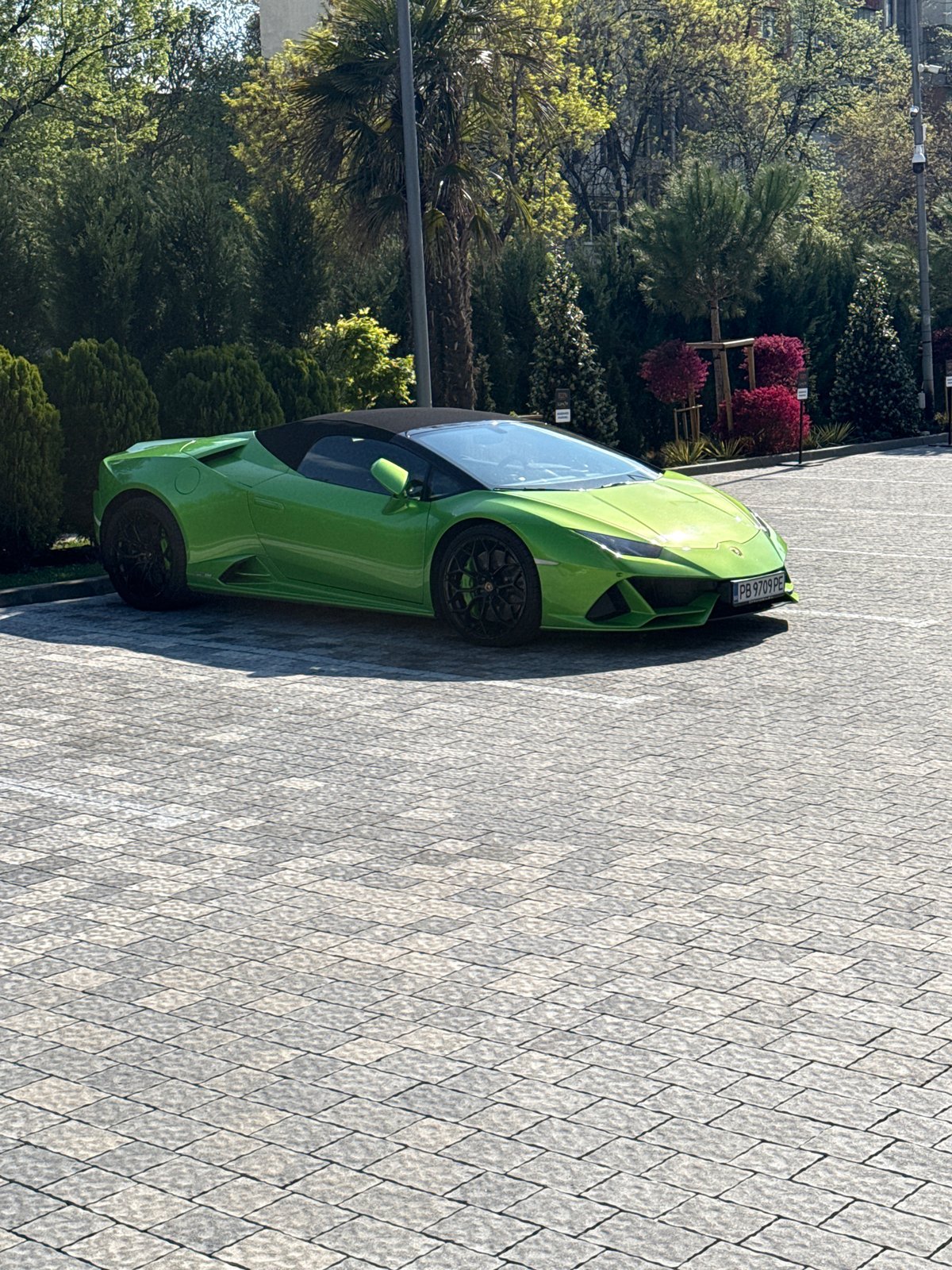 Luxury cars spotted parked in Plovdiv, Bulgaria