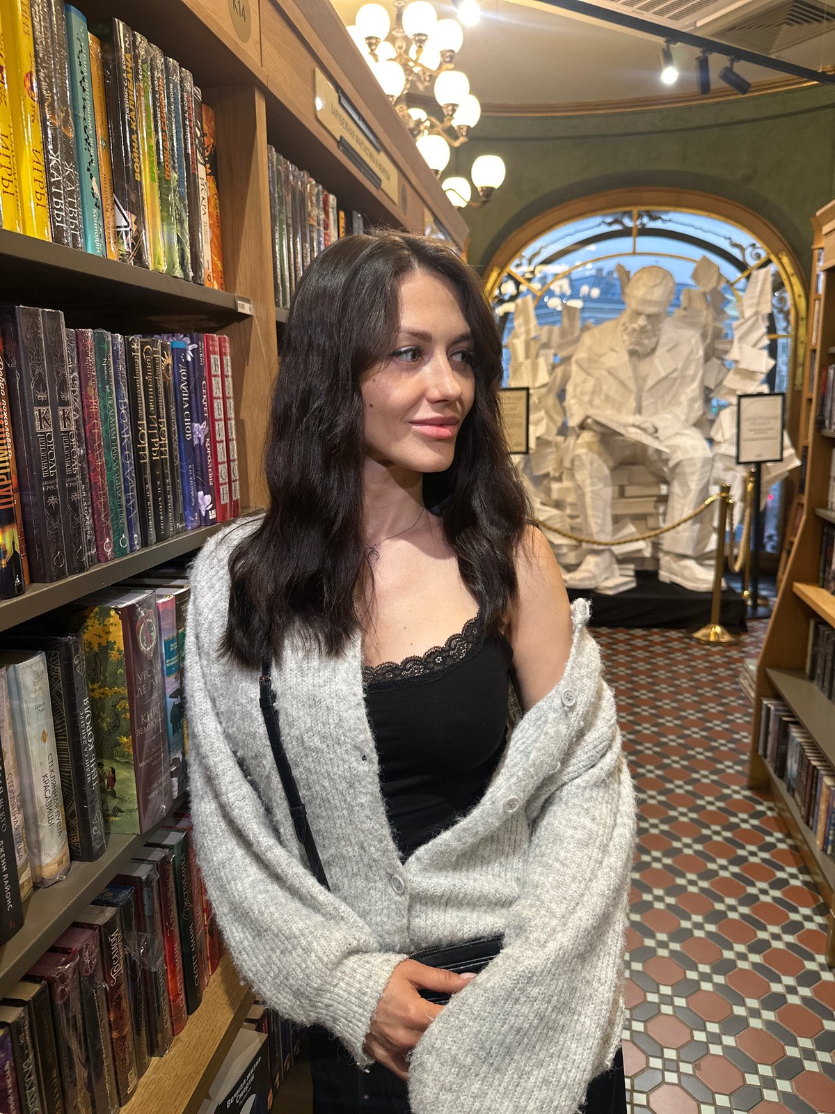 Evening date around Kazan Cathedral in Saint Petersburg