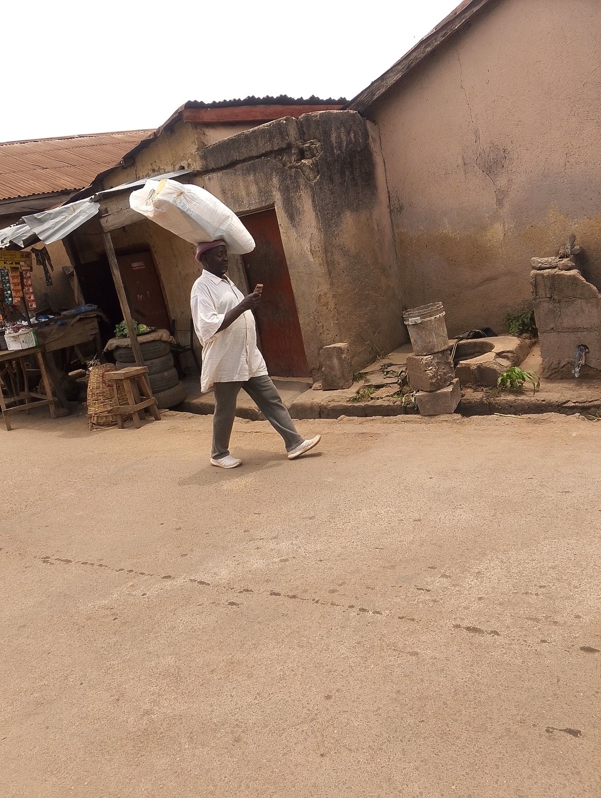 Daily Market Life Documented in Jos, Nigeria Streets