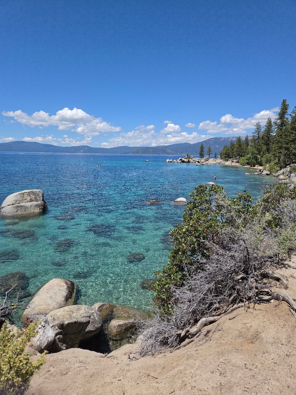 Lake Tahoe scenic views captured in evening documentation