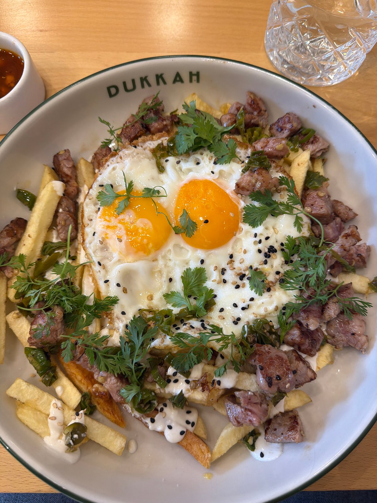 Diners document meals at Dukkah restaurant in Mexico City