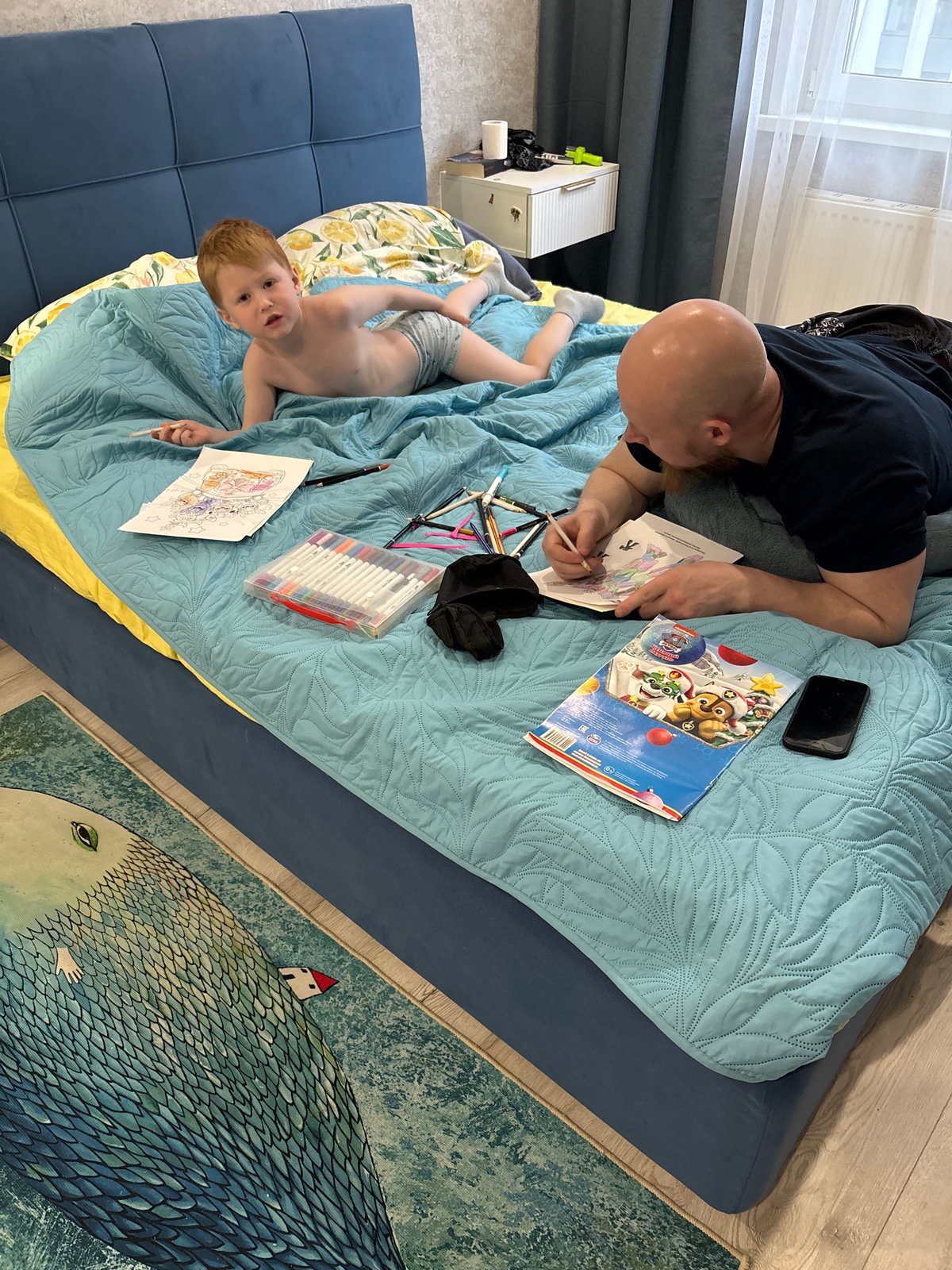 Quiet afternoon moments captured across Izhevsk homes