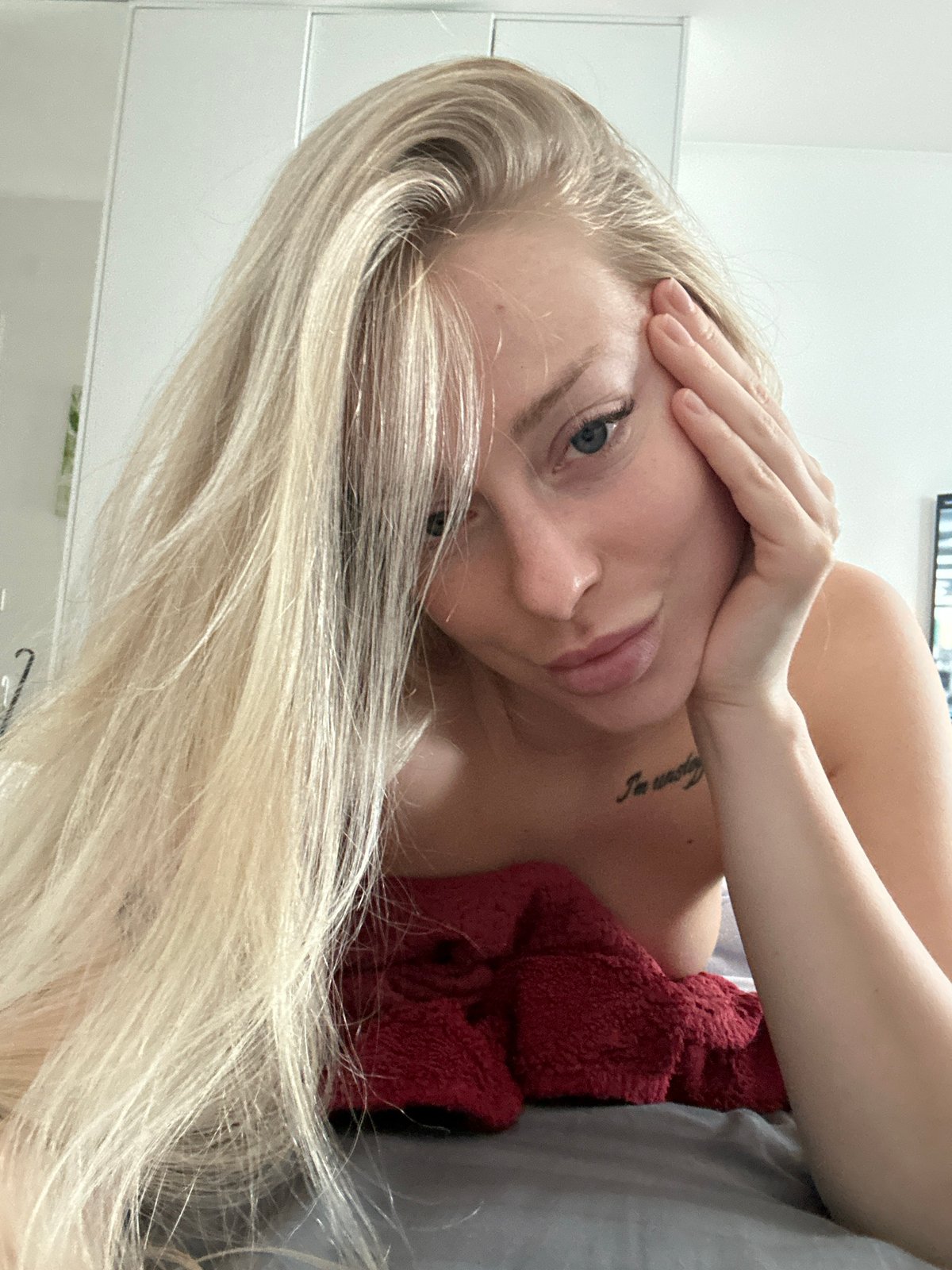 Private intimate photos documented in Krakow bedroom setting