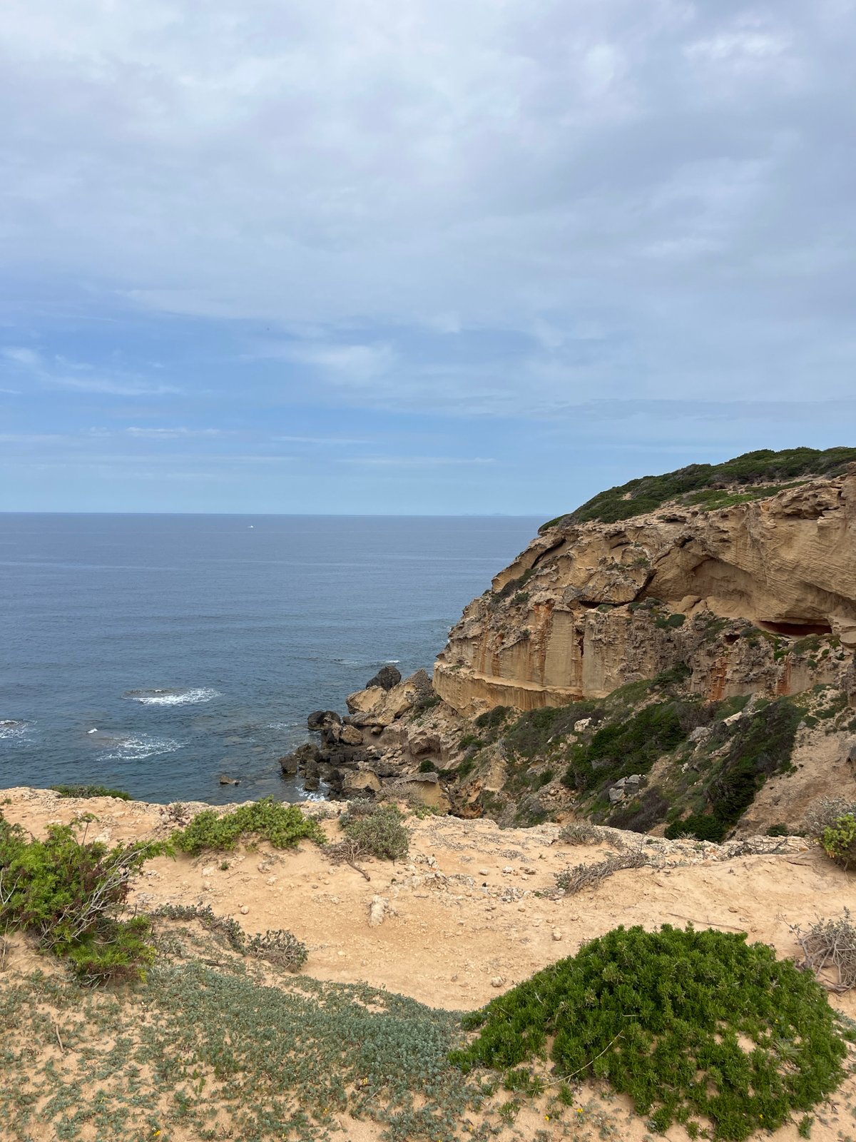 Morning coastal views documented near San Vero Milis, Italy