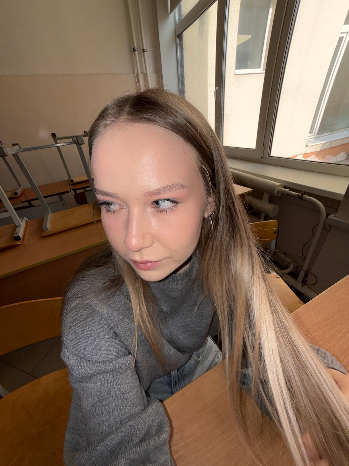 Late-night classroom photos captured in Chaikovsky, Russia