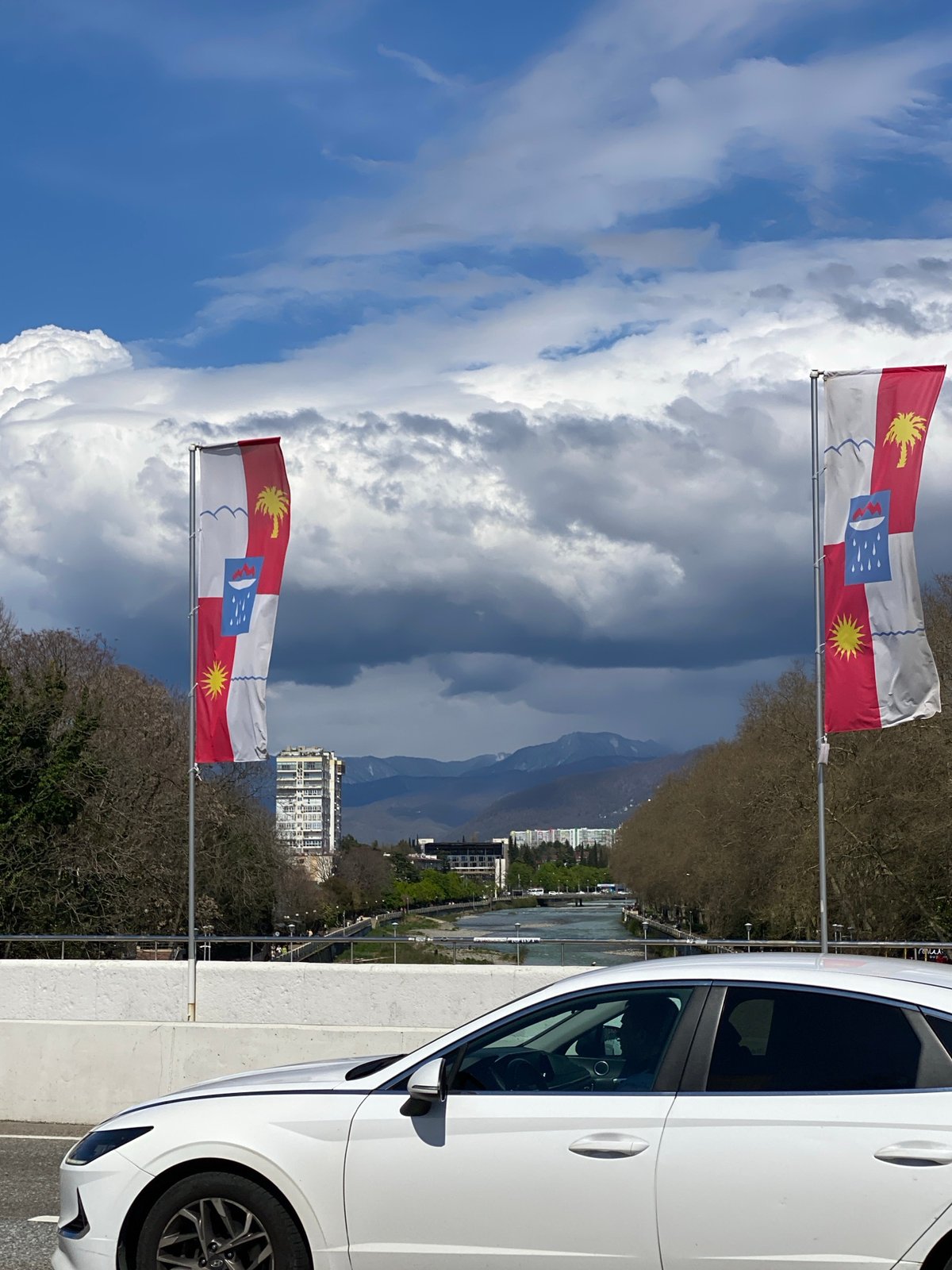 Tourist attractions and cafes documented in Sochi, Russia