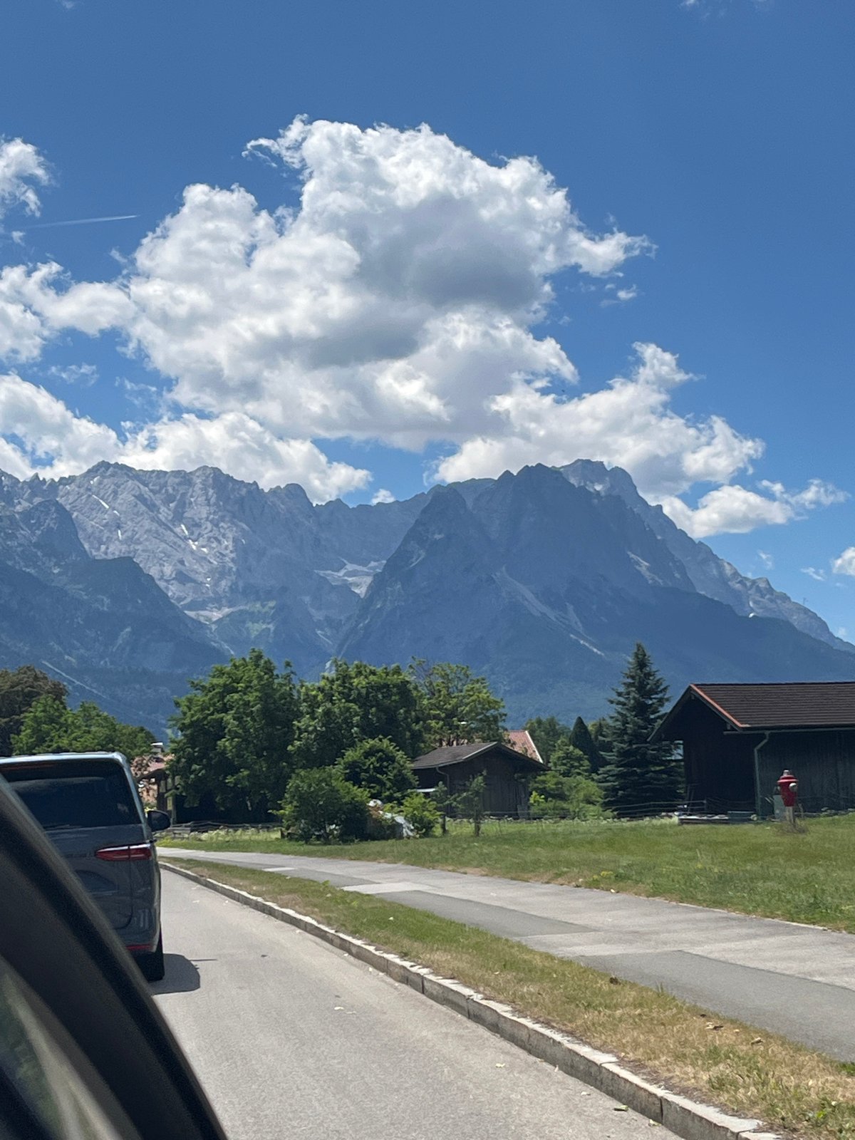 Zugspitze and summer meadows around Garmisch-Partenkirchen