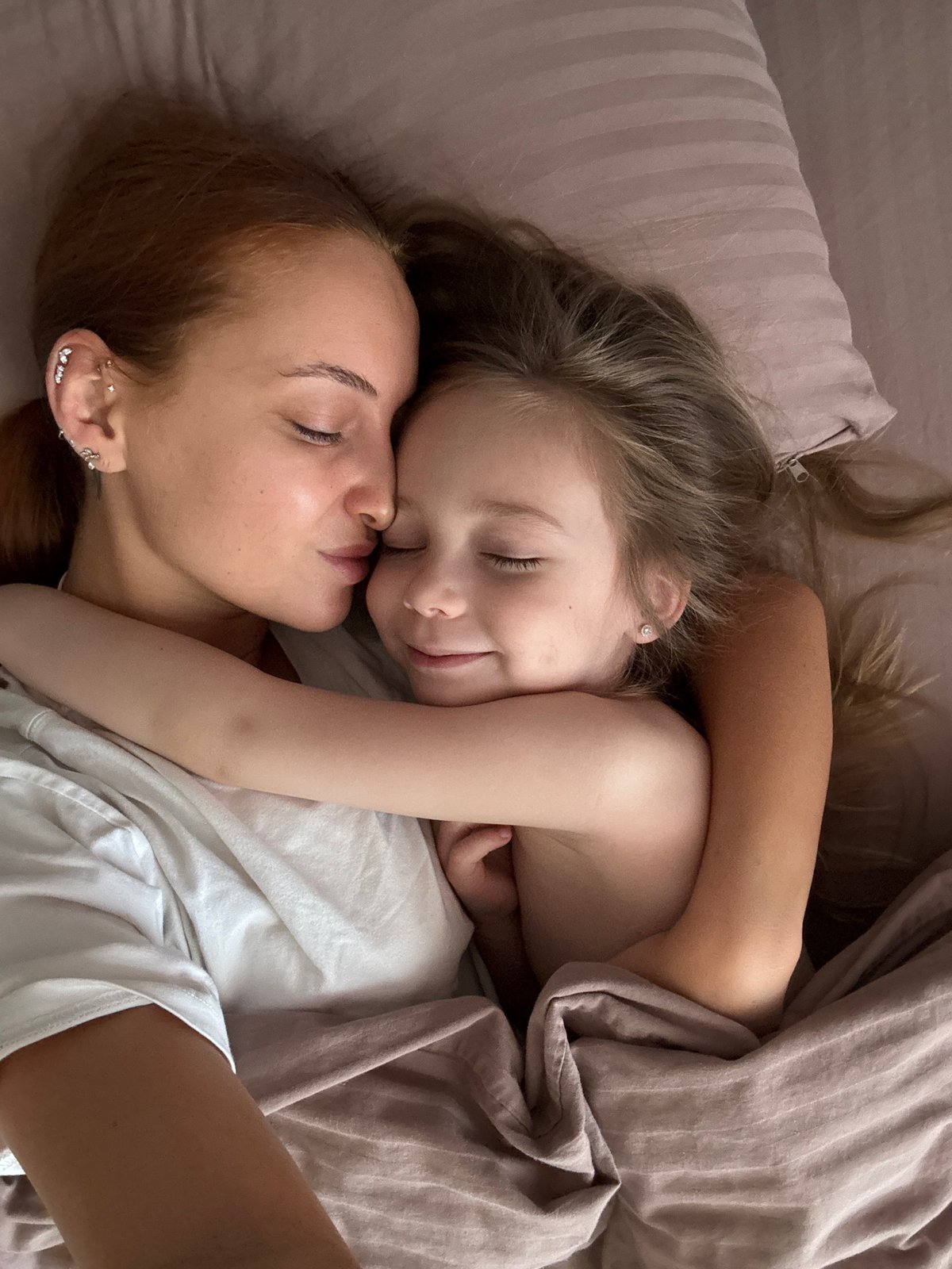 Morning family moments captured in Chaikovsky home