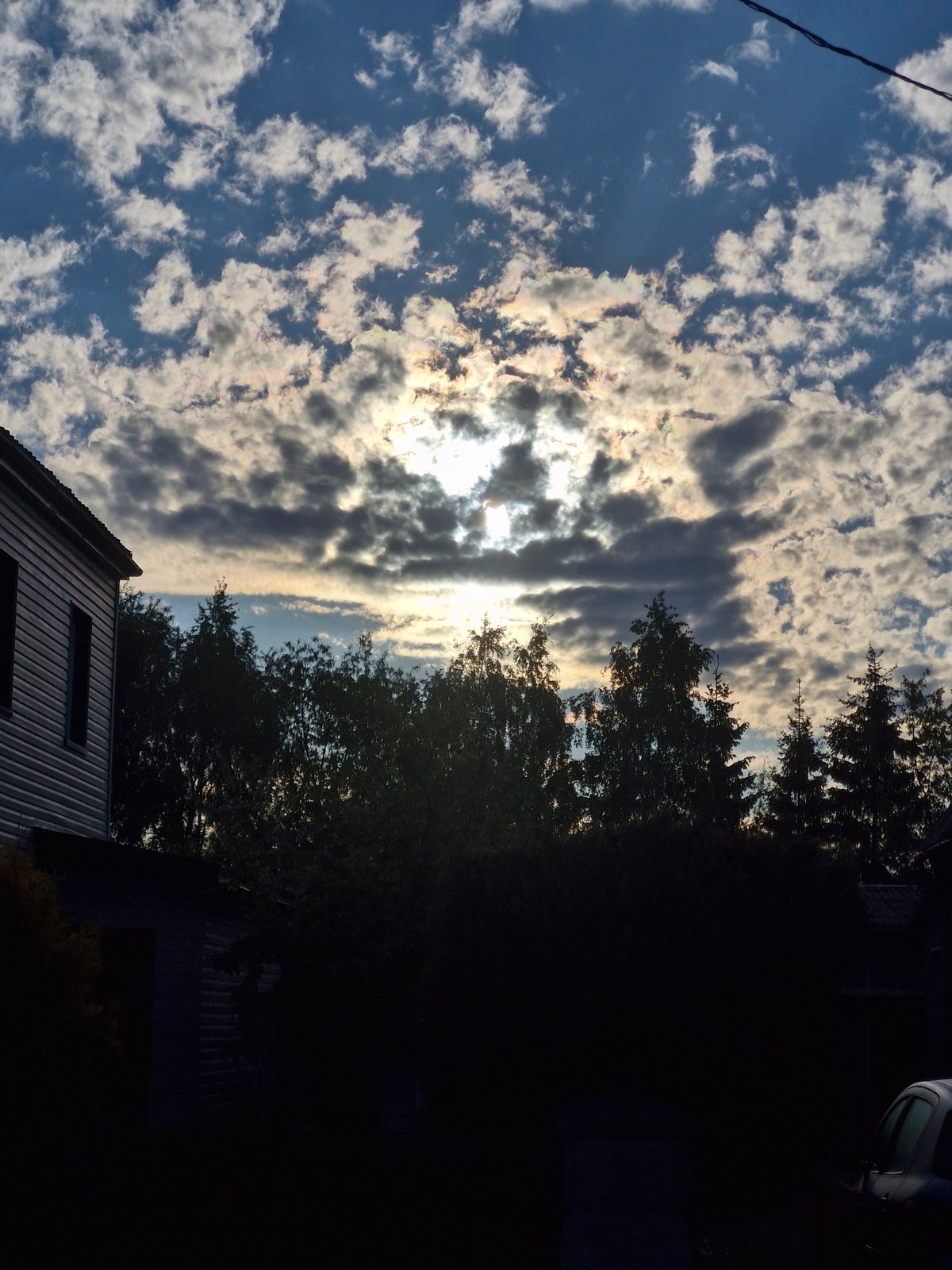 Early morning sky watching session recorded in Klaipėda