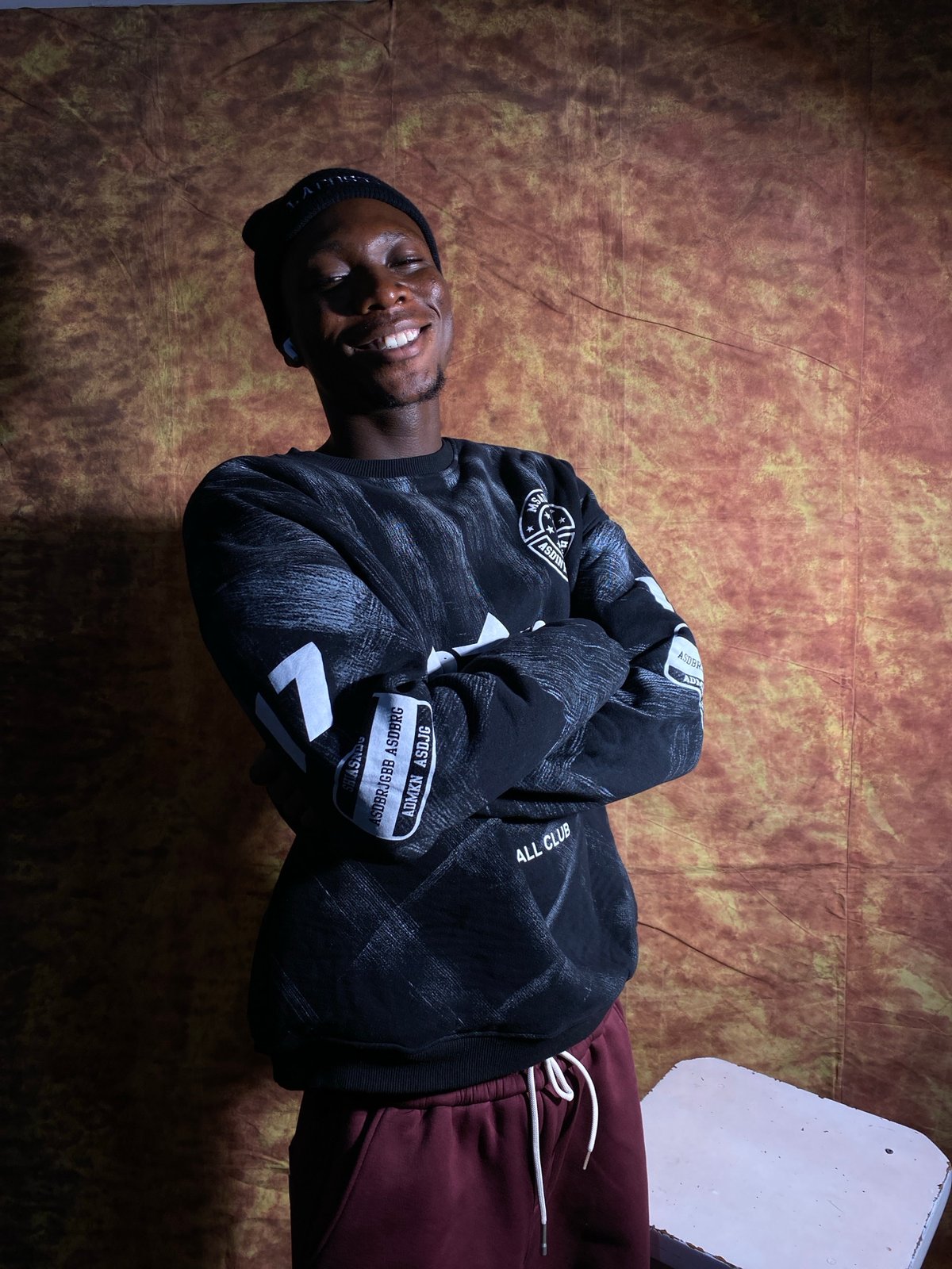 Studio portrait session in Barakin Akawo, Nigeria, multiple angles