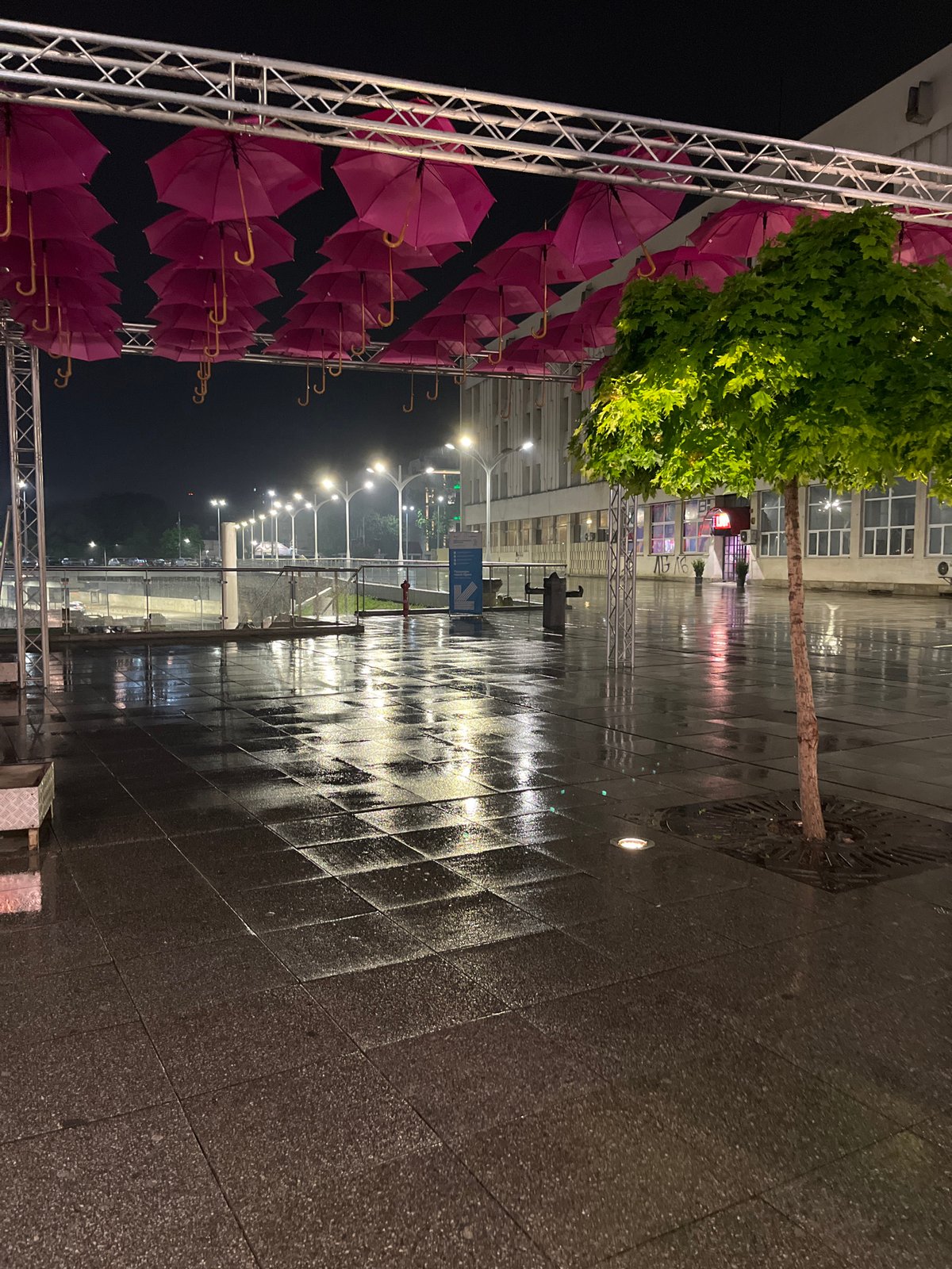 Evening scenes captured across historic Plovdiv city center