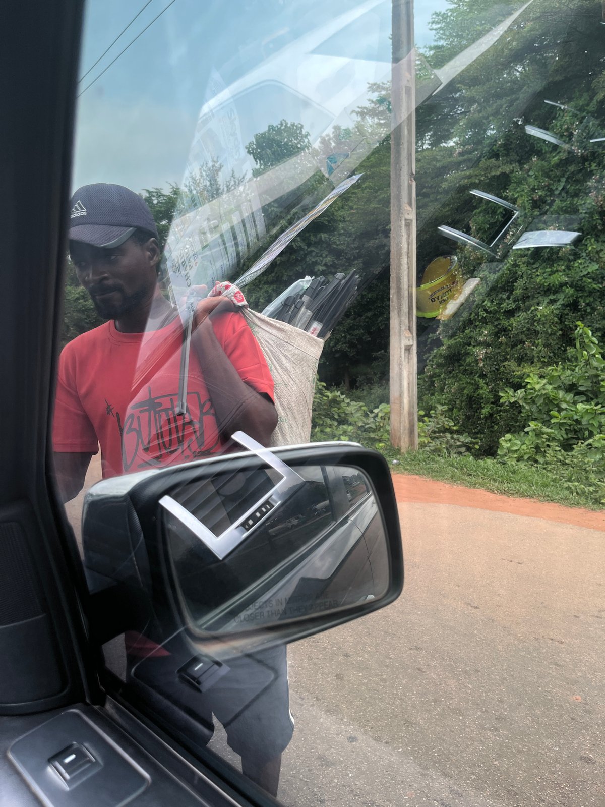 Car passengers document traffic-filled journey through Abuja streets