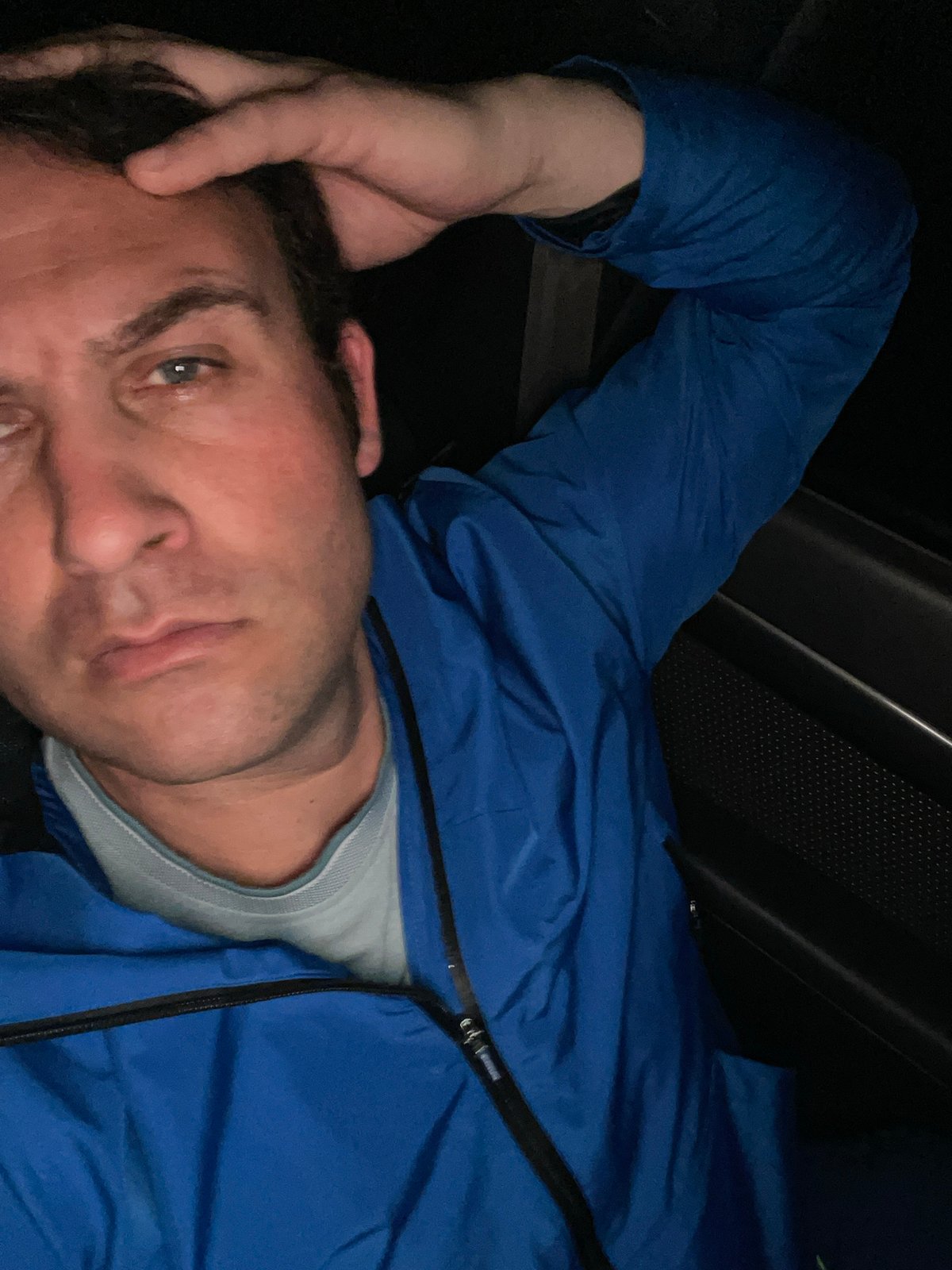 Man observed resting in enclosed space in Armagh