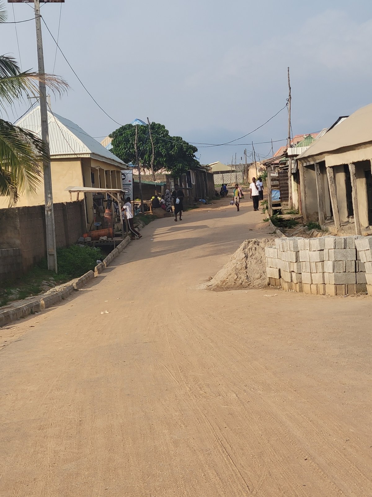 Daily life documented in Madalla, Nigeria afternoon scenes
