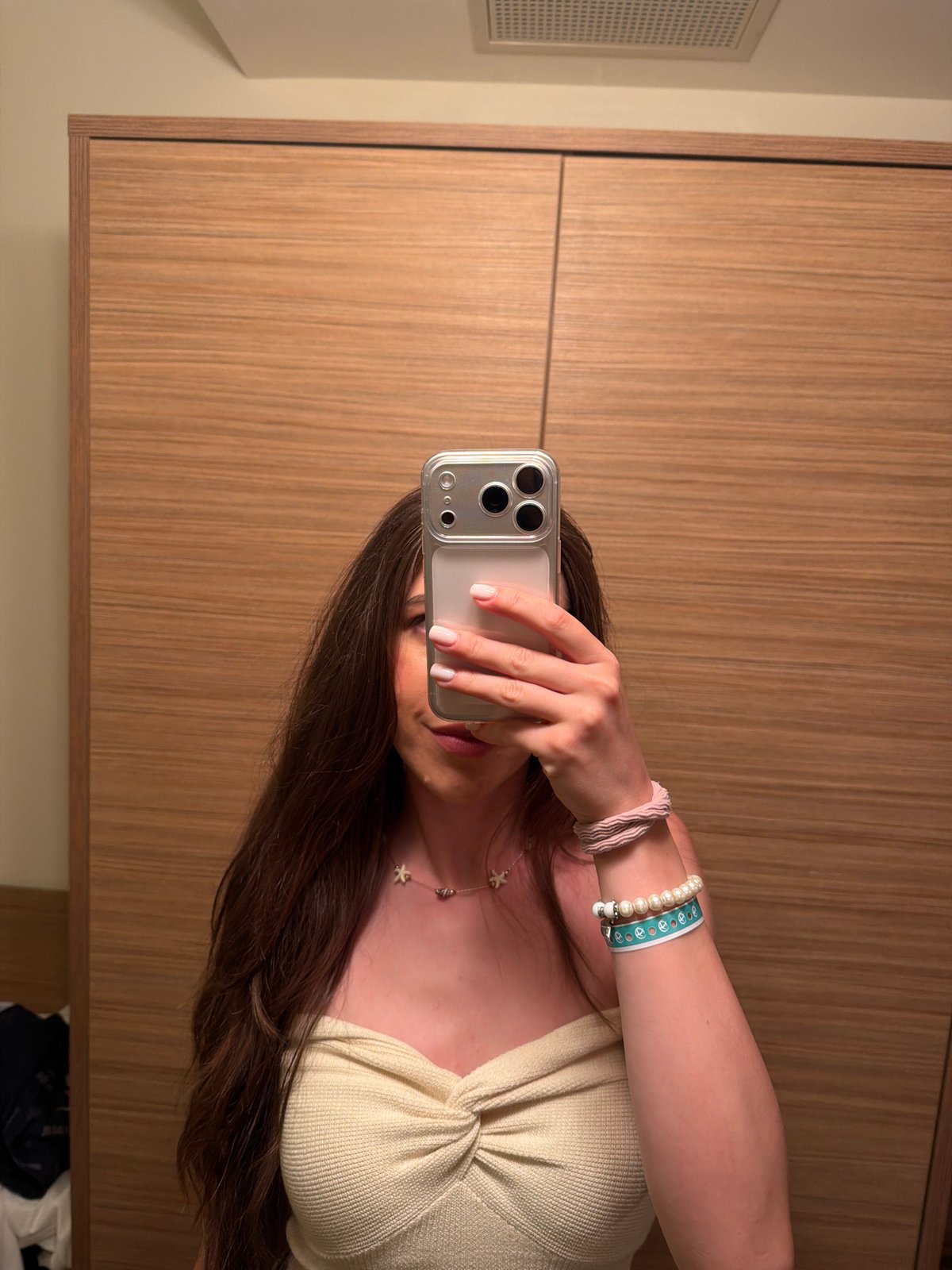 Selfie session in Primorsko hotel rooms and elevator