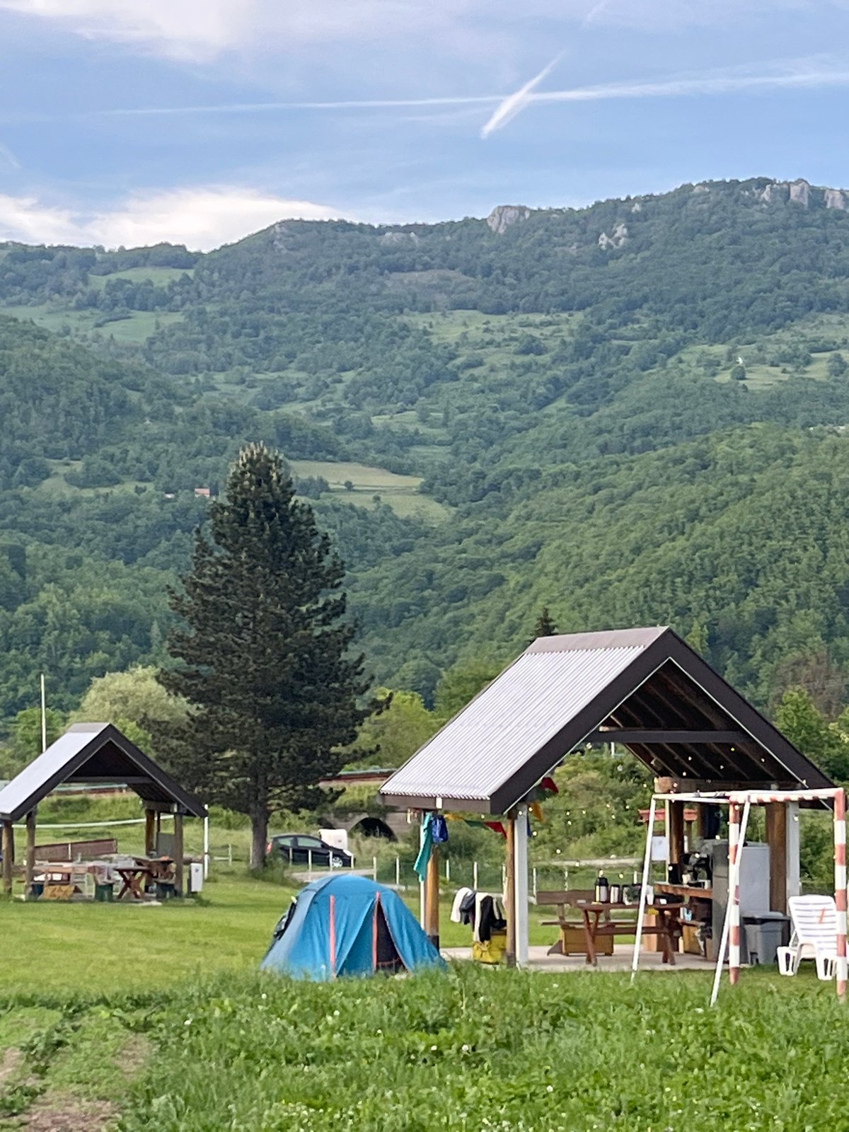Rural property scenes captured in Polja, Montenegro