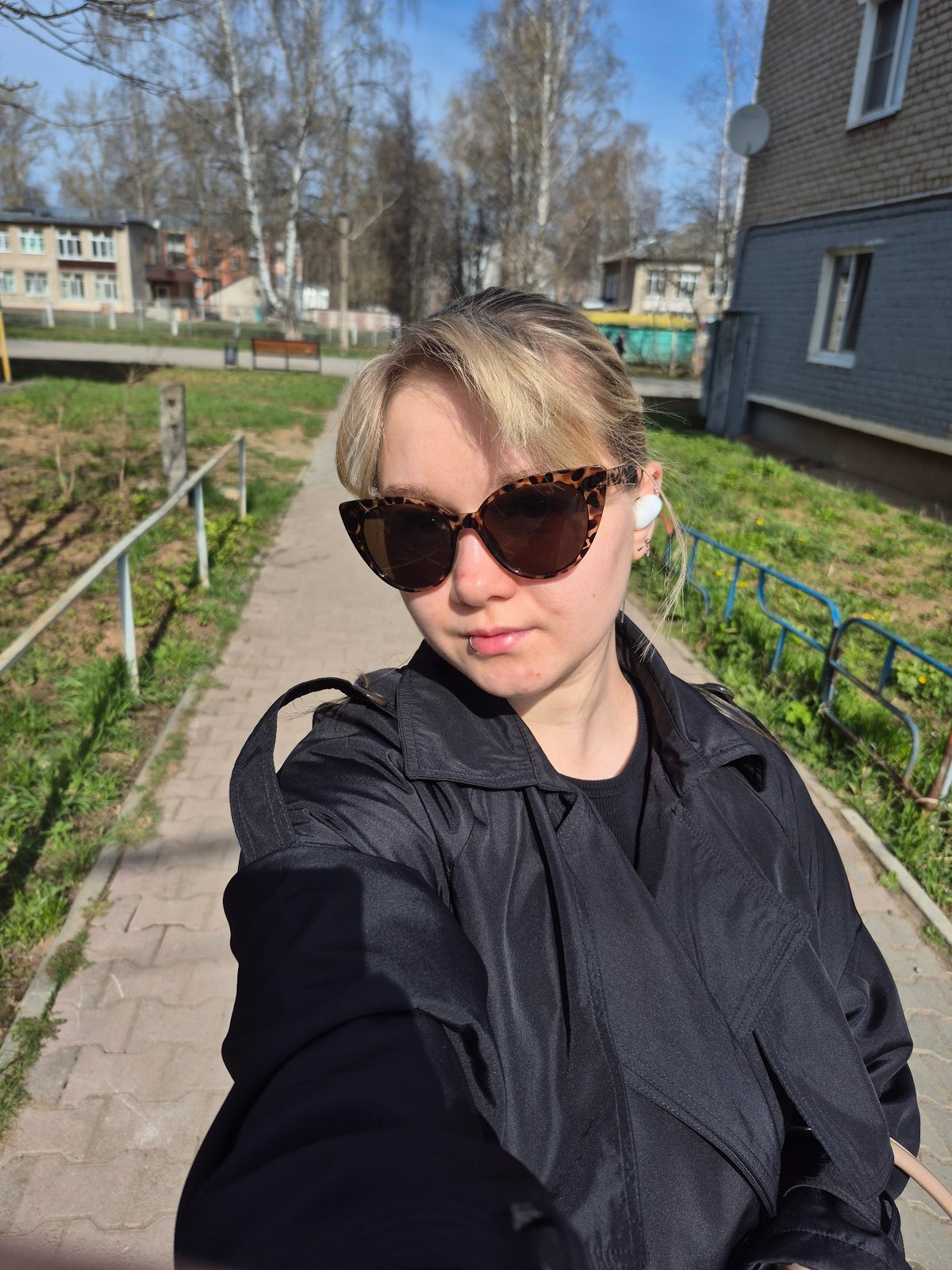 Morning life moments documented across Chaikovsky, Russia