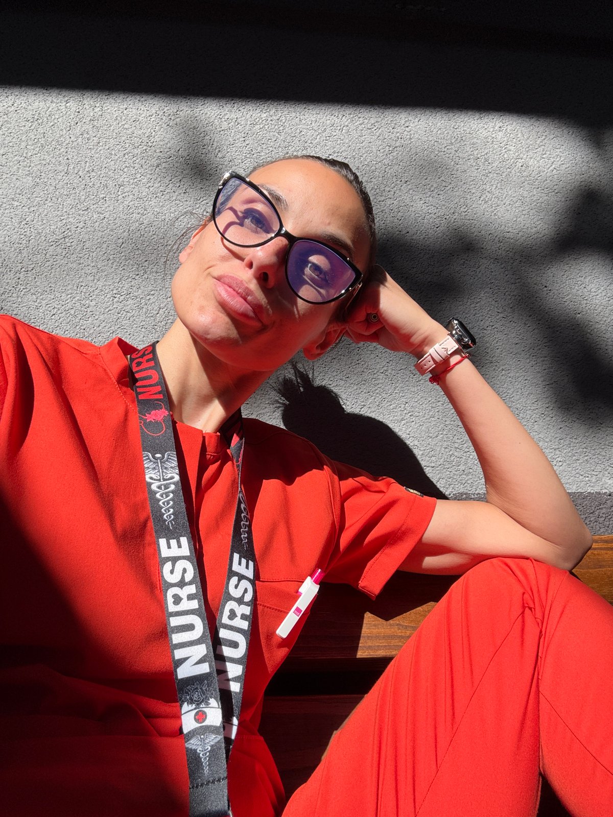Nurse documented during break time in Pleven, Bulgaria