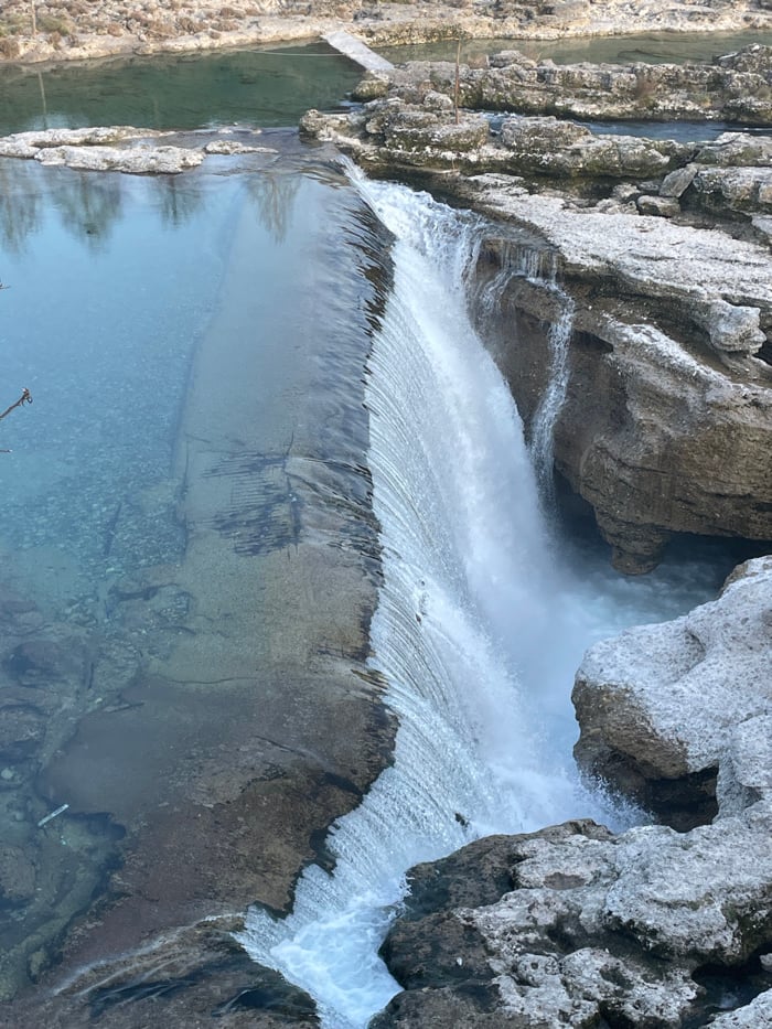 Visitors explore Podgorica's "Niagara Falls" on Cijevna River