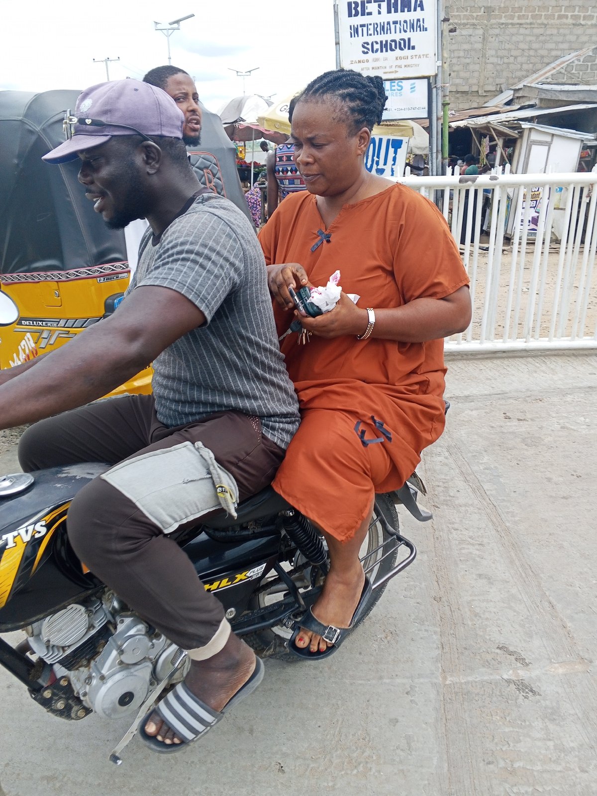 Routine marketplace activity observed in Zango-ndaji, Nigeria