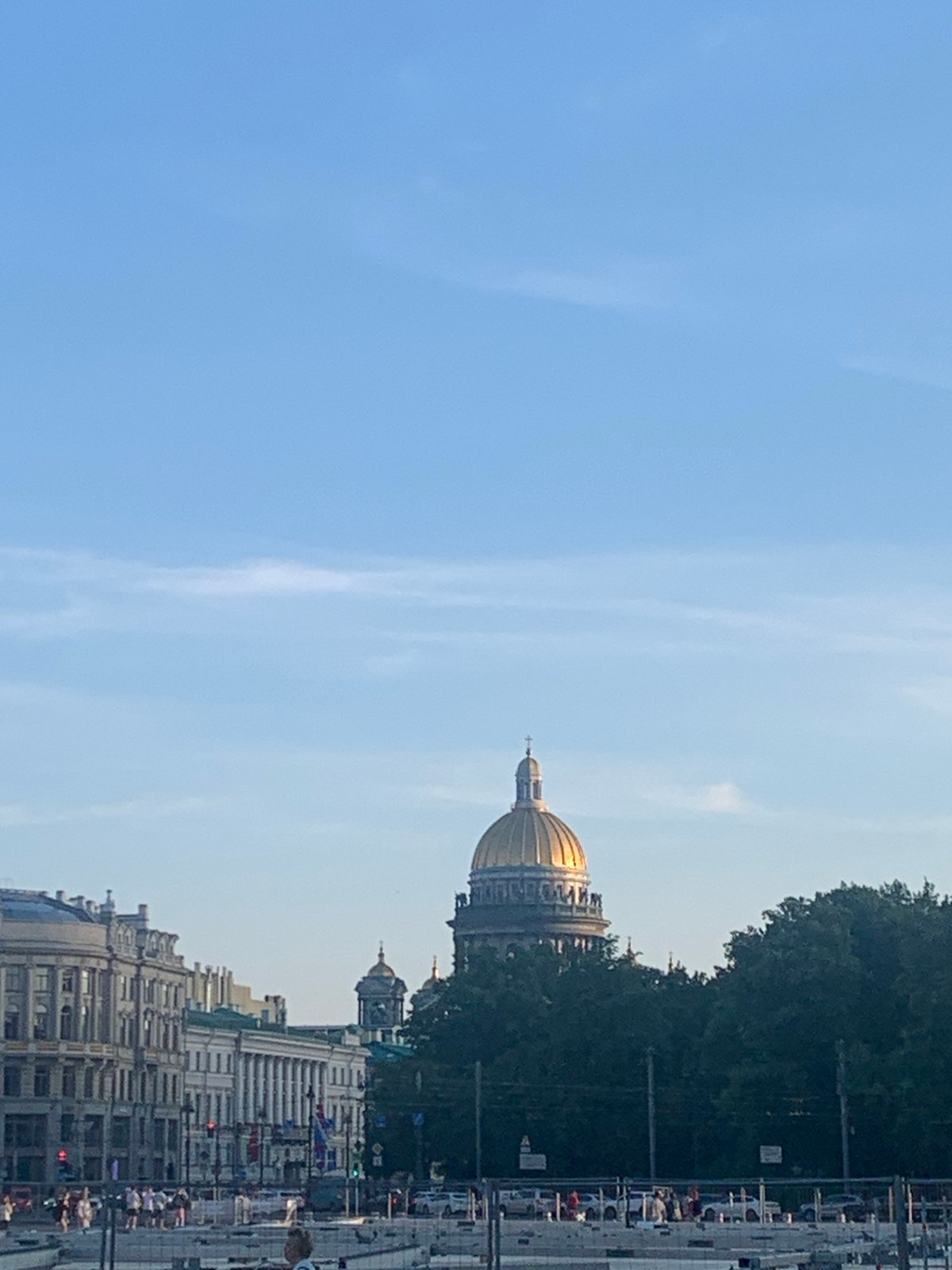 Late afternoon walk through Saint Petersburg's historic Palace Square area