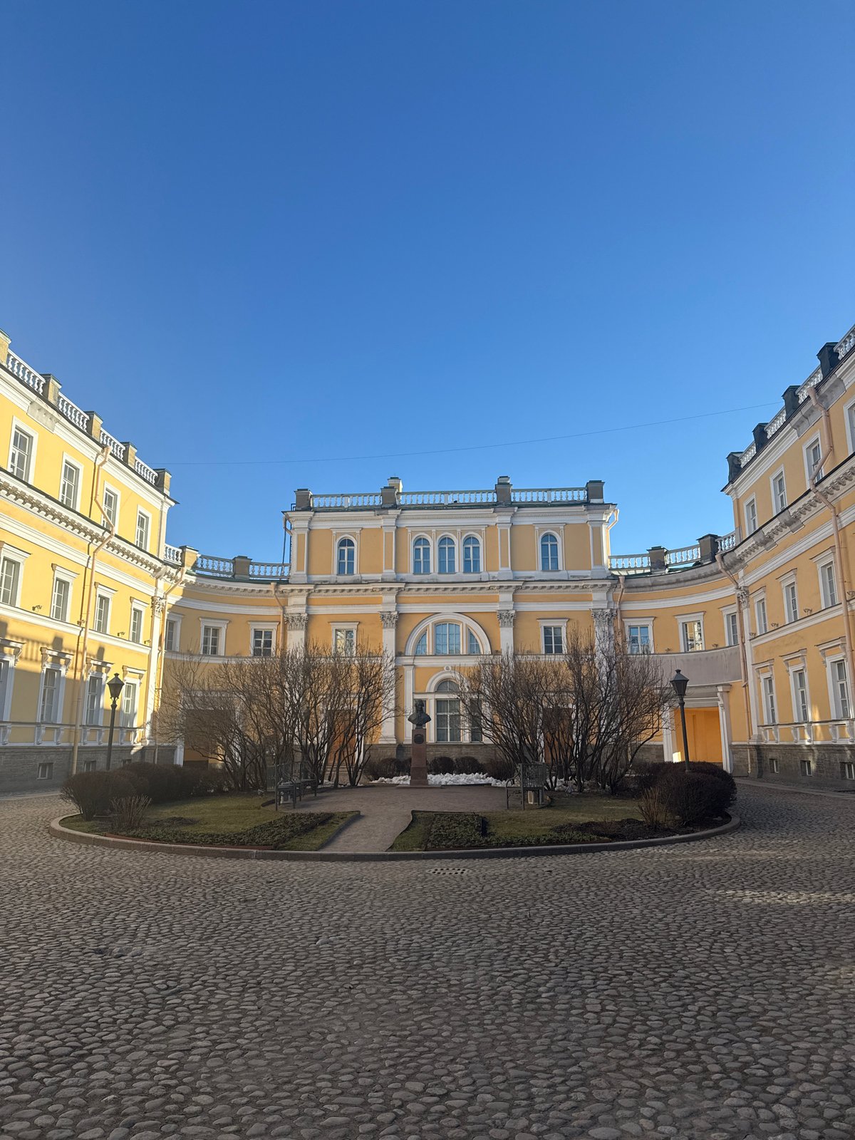 Saint Petersburg courtyard and canal scenes documented