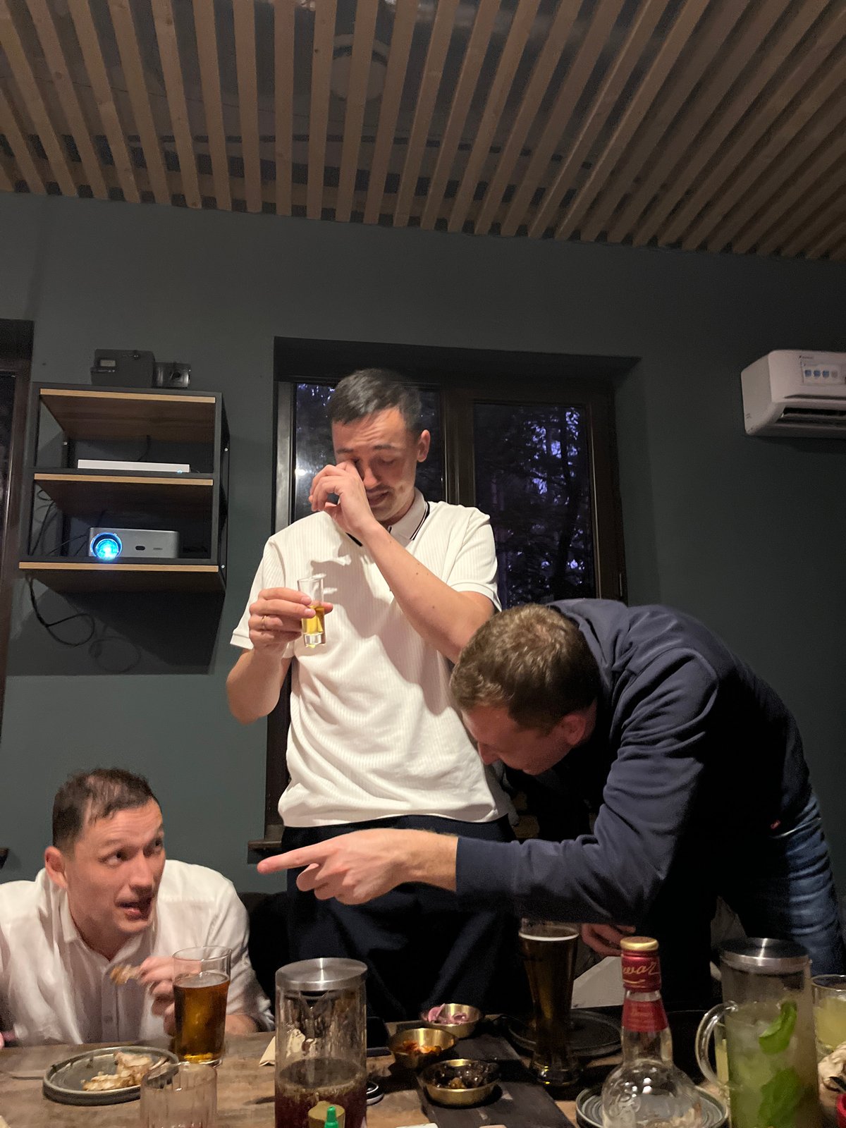 Social gatherings documented across multiple venues in Chaikovsky, Russia