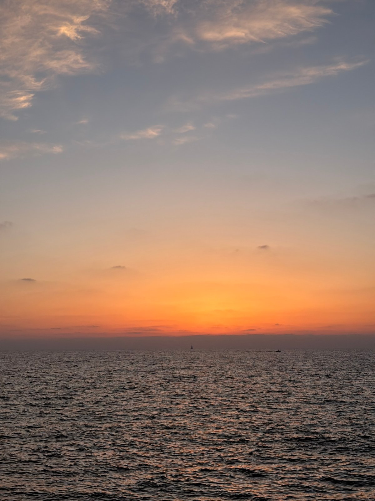 Sunset moments captured along Tel Aviv coastline