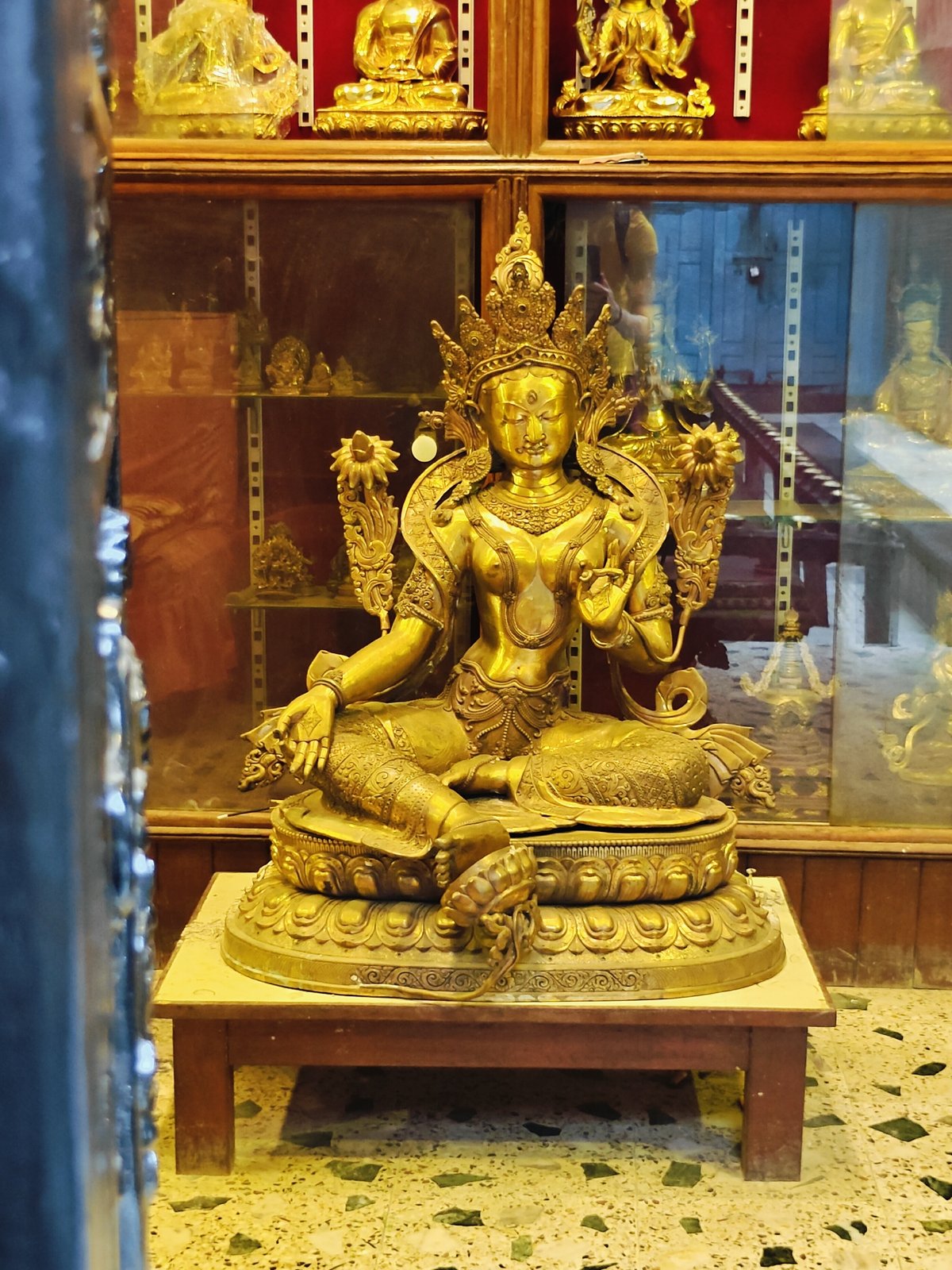 Wandering Patan's temples, shrines, and streets on a overcast afternoon